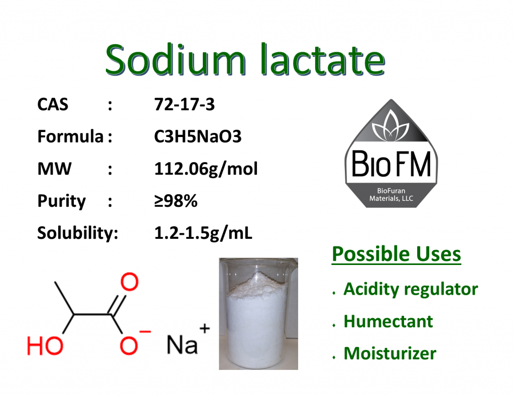 100g Sodium lactate Algoma Marketplace